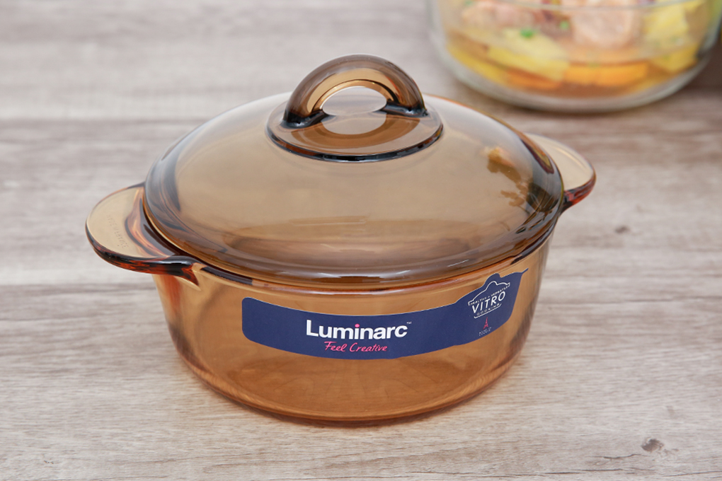 NỒI THỦY TINH LUMINARC VITRO AMBERLINE GRANITE N2846