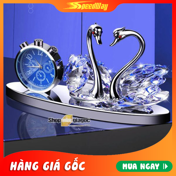 Nước Hoa Ô Tô Cặp Thiên Nga Pha Lê SPW07