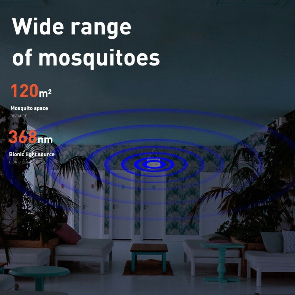 Máy bắt muỗi và côn trùng thông minh Baseus Breeze Bug Zapper