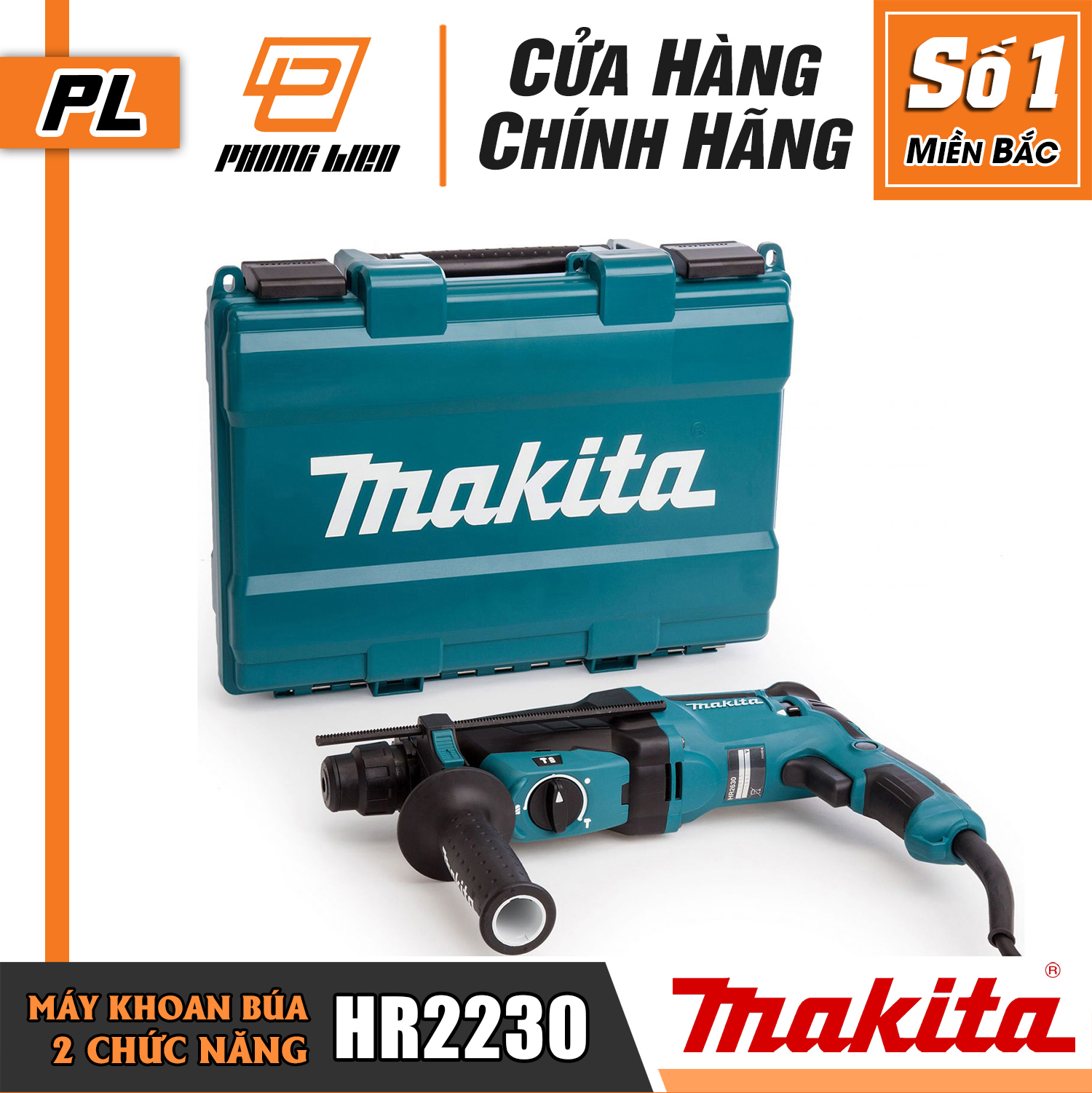 Máy khoan búa Makita HR2230 20mm