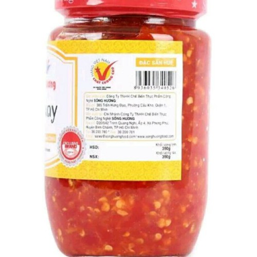 Ớt Xay Sông Hương 200g combo 3 hũ
