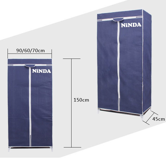 TỦ VẢI QUẦN ÁO NINDA T8864