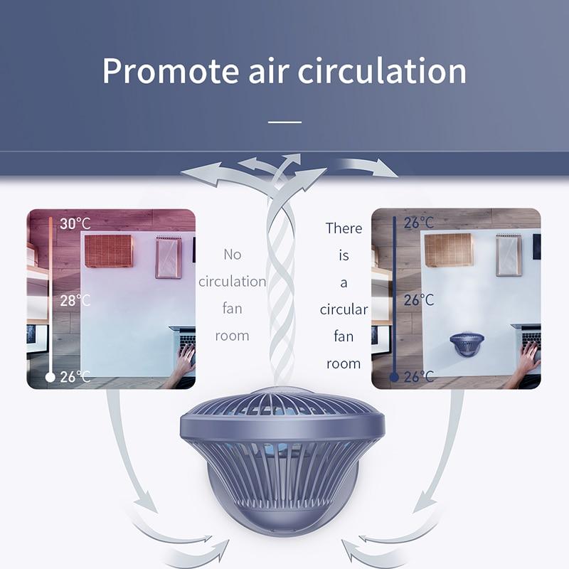 QUẠT MINI ĐỂ BÀN BASEUS BENKS OCEAN AIR