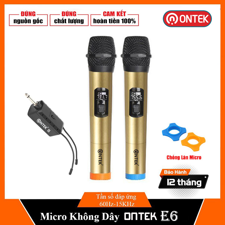 Micro Không dây Cao cấp Ontek E8/E6