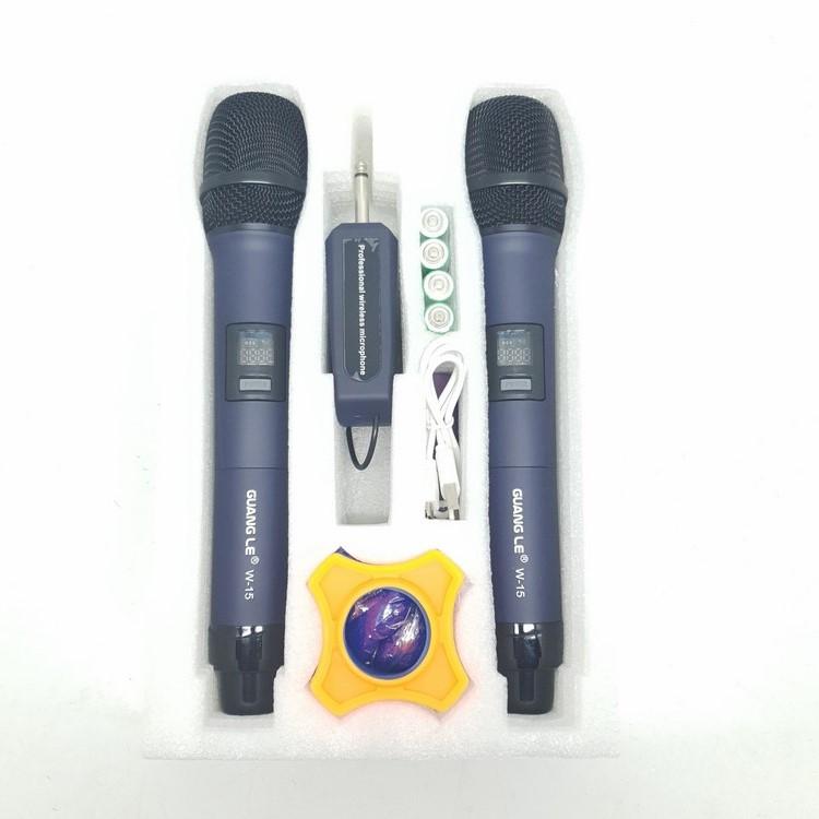 Micro không dây cho loa kéo subos W15