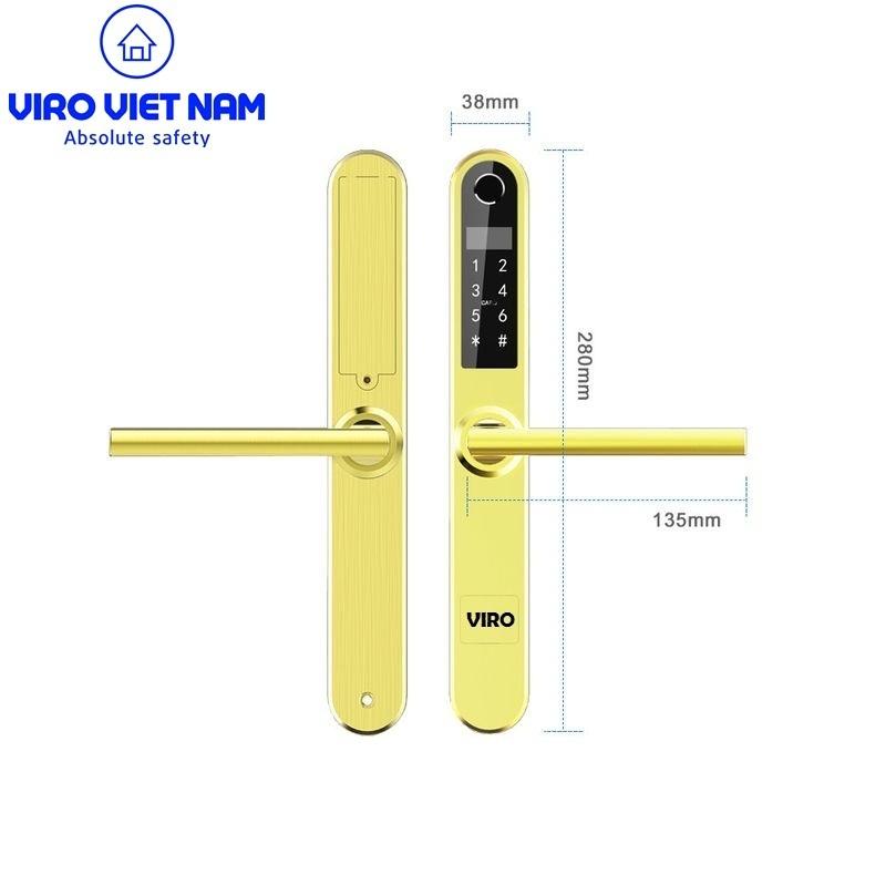 Khóa cửa nhôm Viro VR-S30B