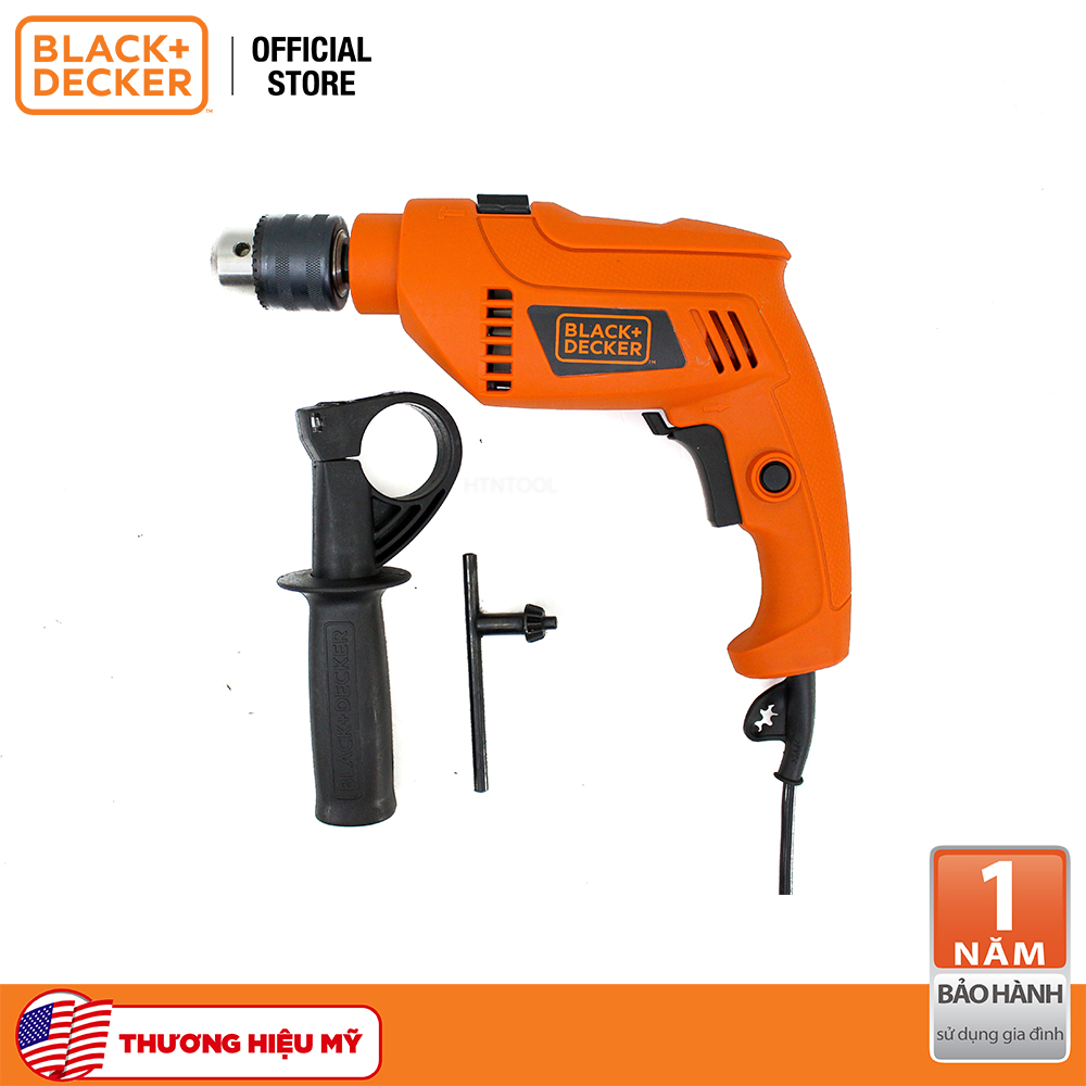 Máy Khoan Động Lực Black&Decker HD555-B1