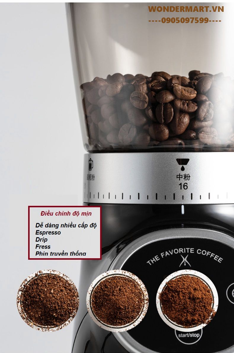 Máy xay cà phê THE FAVORITE COFFEE G01