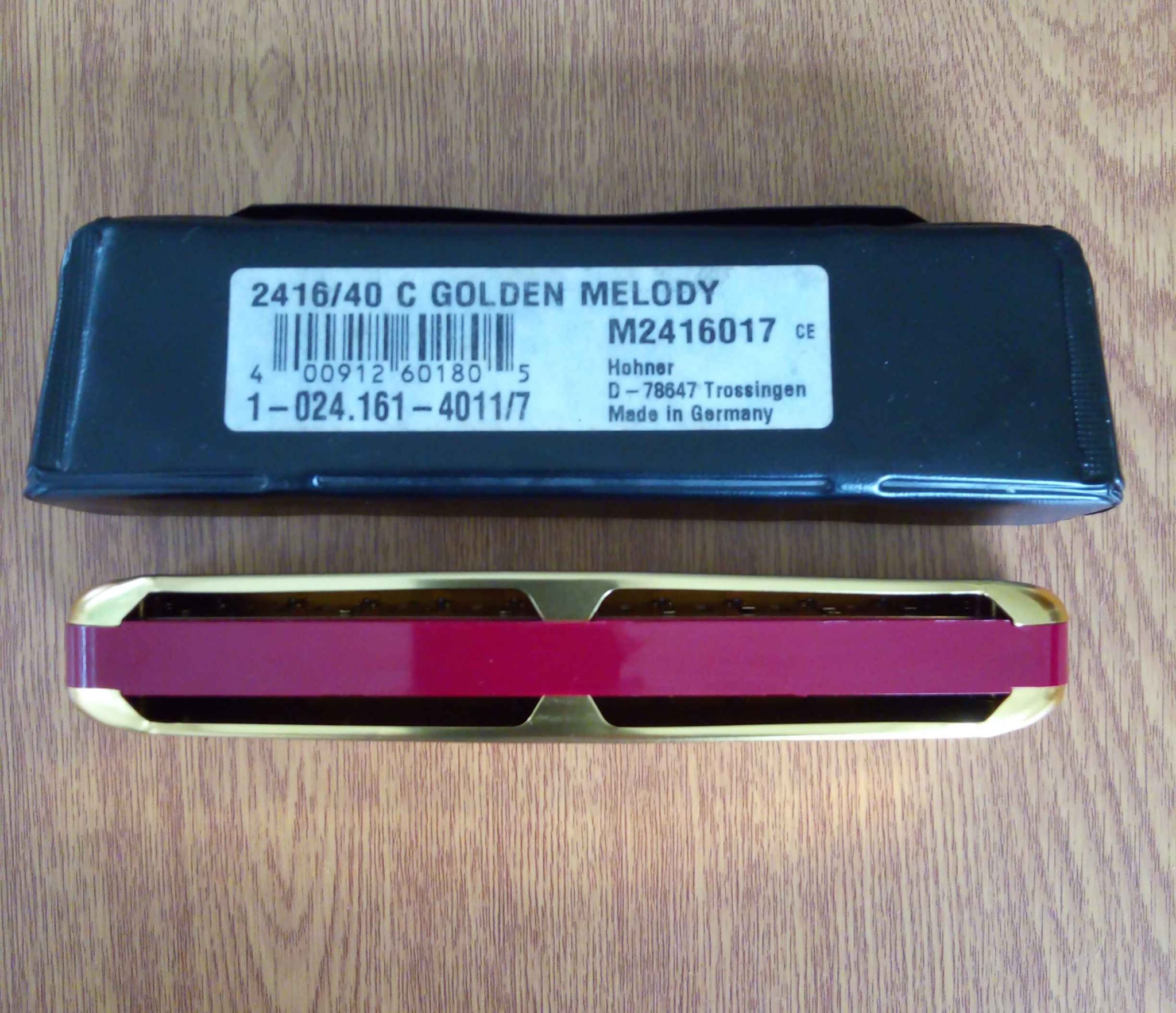 Kèn Harmonica Hohner Golden Melody M2416017