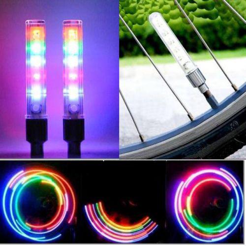Bộ 2 đèn led gắn van xe có chữ