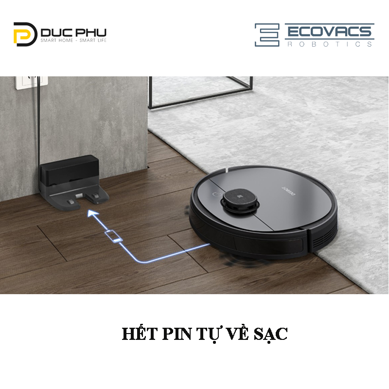 Robot hút bụi lau nhà Ecovacs Deebot T5 Hero