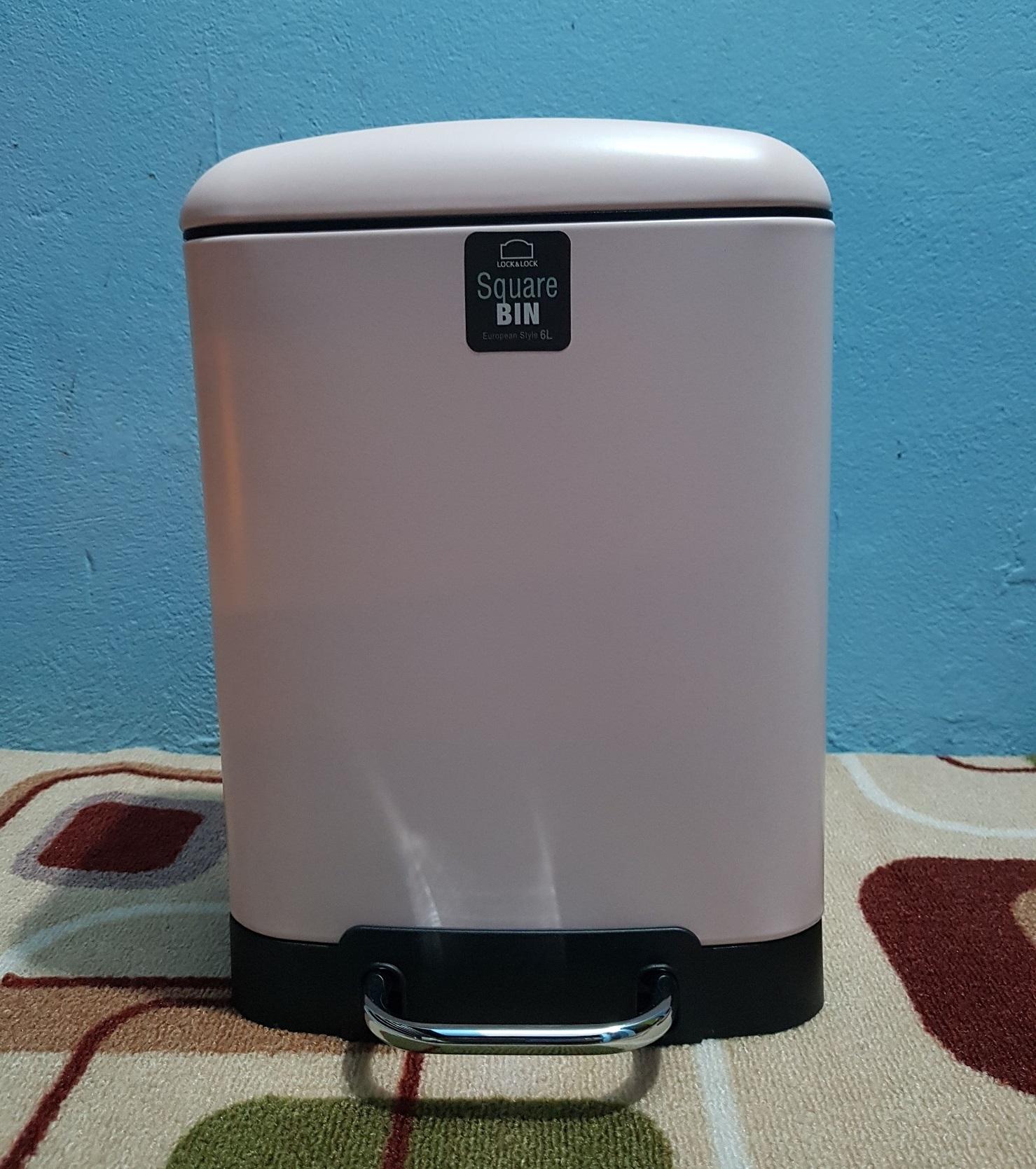 Thùng rác vuông lock&lock BYP122 - 6L