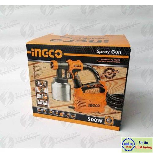 Máy phun sơn bình nhôm Ingco SPG5008-2 - 500W