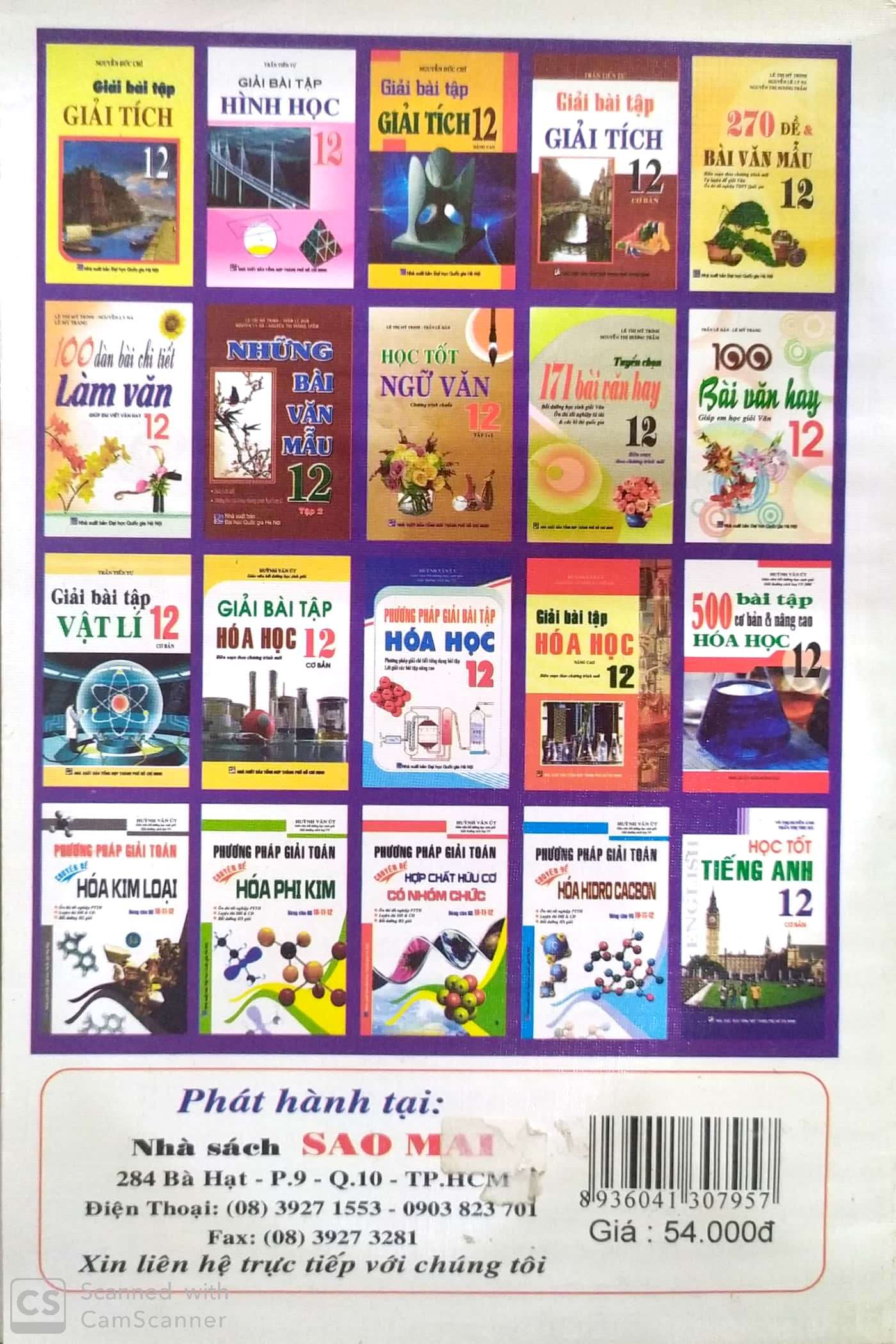 20 Phương Pháp Giải Toán Hóa Học