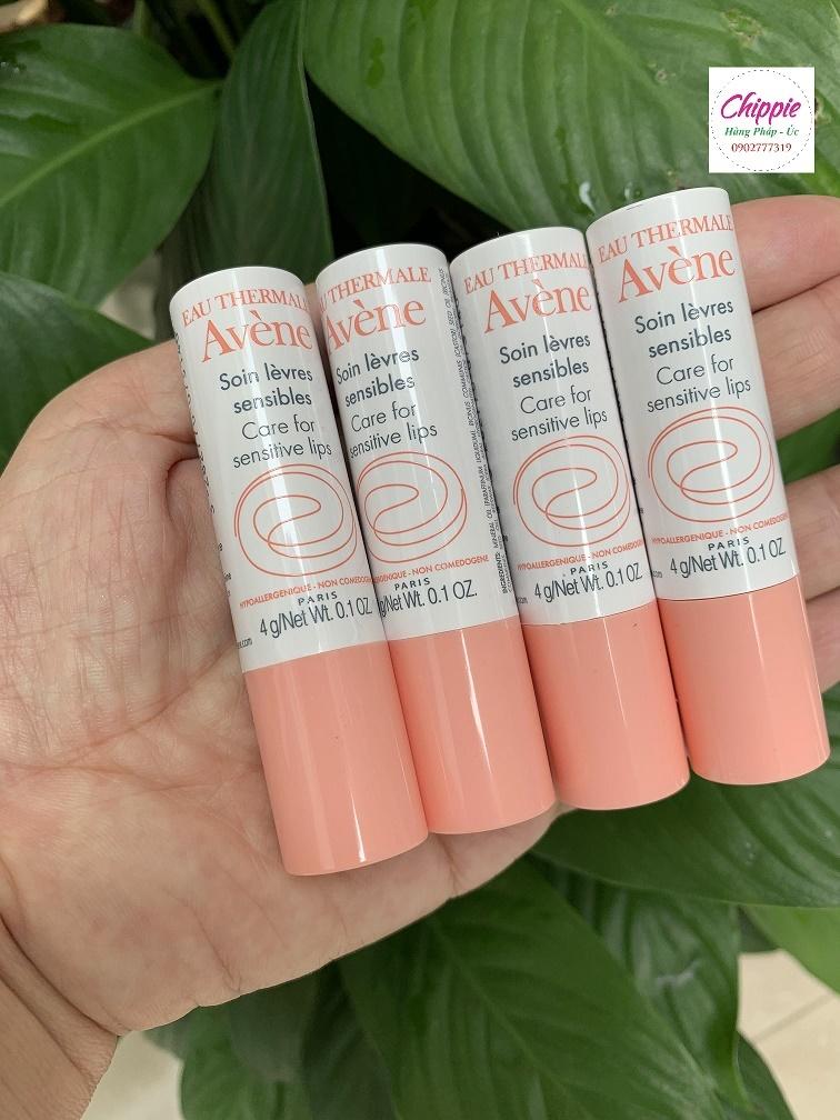 Son dưỡng Avène Care For Sensitive Lips 4gr