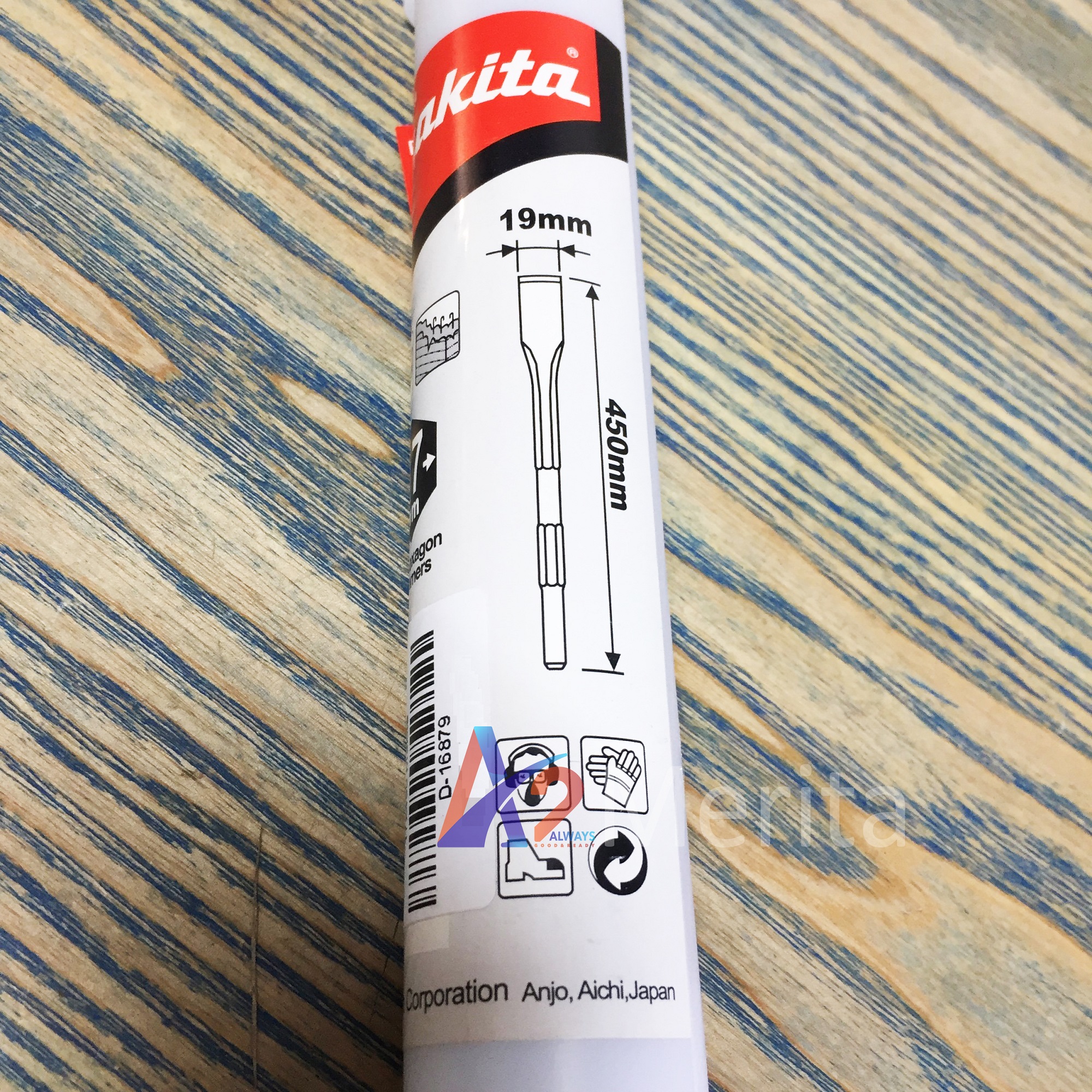 MŨI ĐỤC DẸT MAKITA D-16879