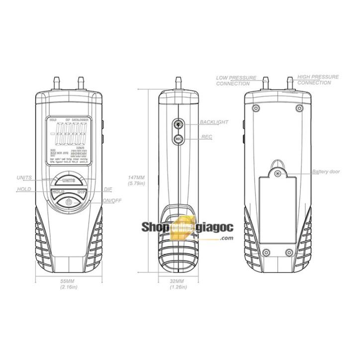 MÁY ĐO ÁP SUÂT ÁP LỰC TỐI ĐA HT1890