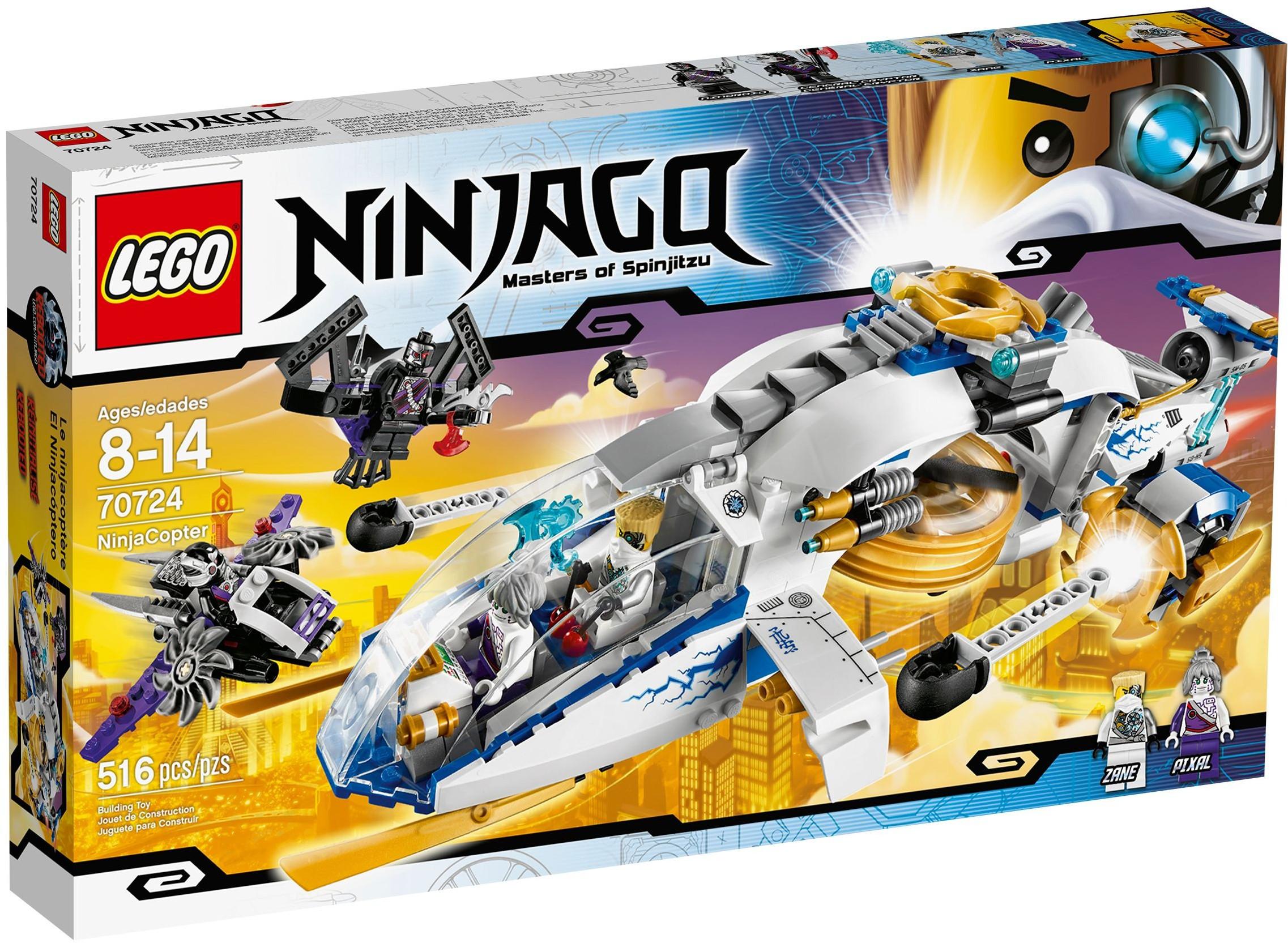 Mô Hình LEGO Ninjago 70724 - Trực Thăng Ninja
