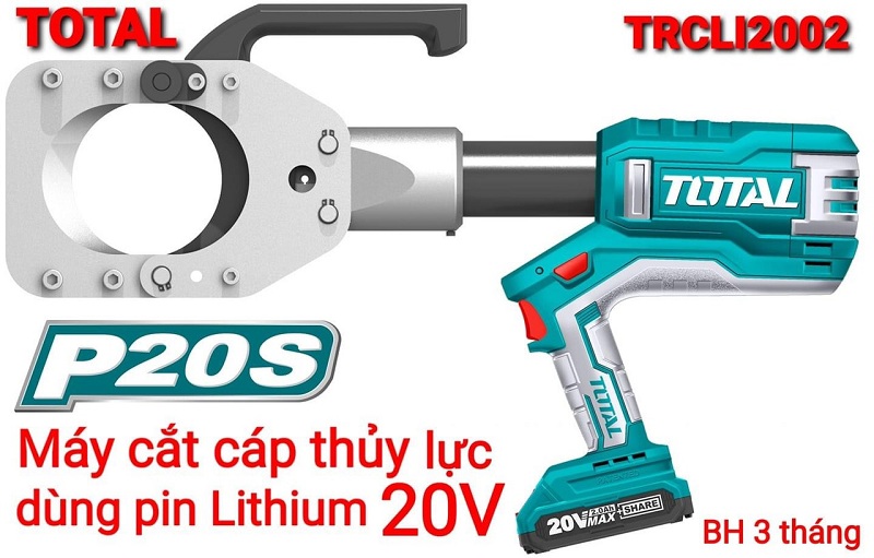 MÁY CẮT CÁP THỦY LỰC TOTAL TRCLI2002