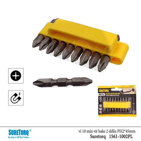 MŨI VÍT 2 ĐẦU SURETORQ 1561-1002PL