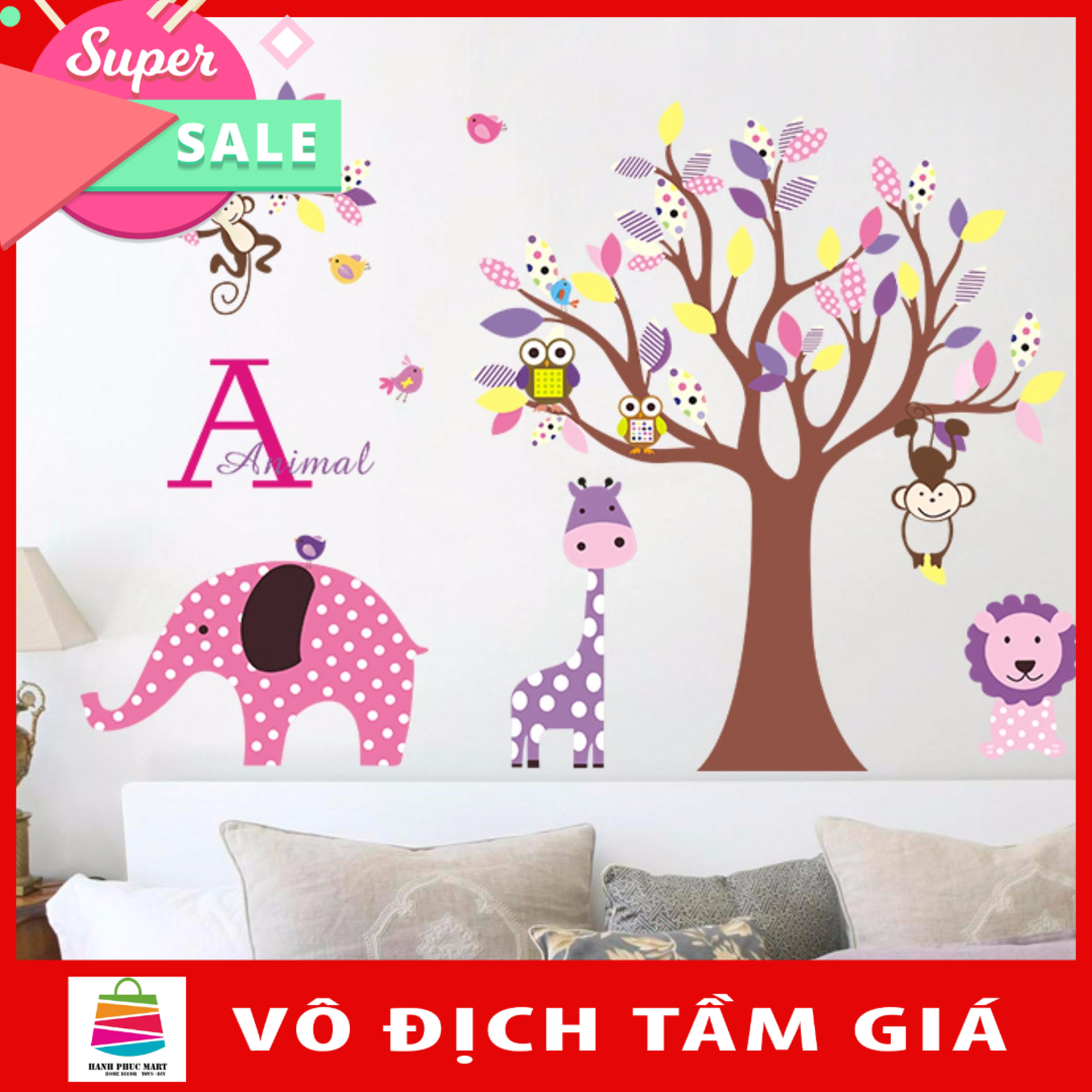 Decal Cute Animals CC6919