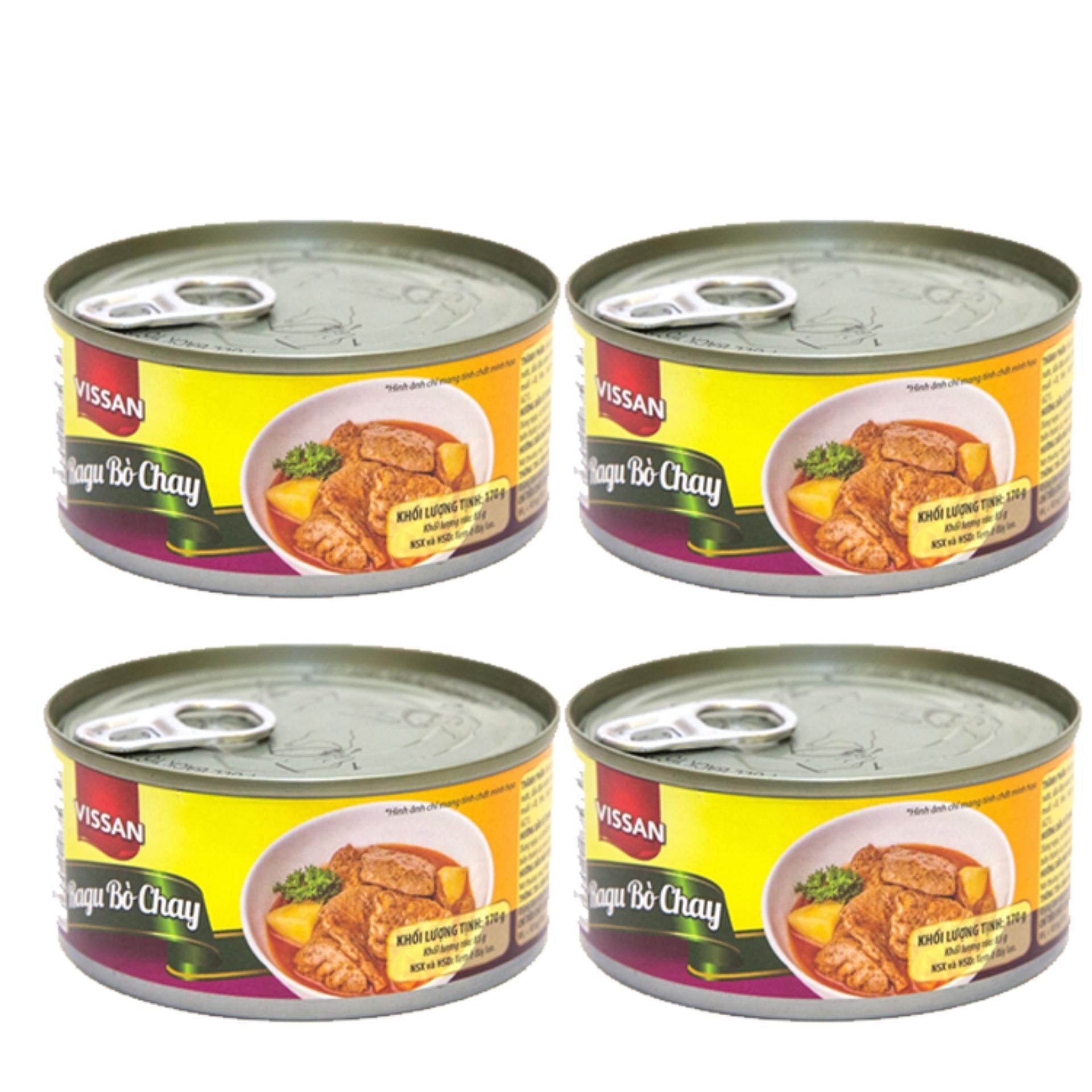 Ragu Bò Chay Vissan 170g