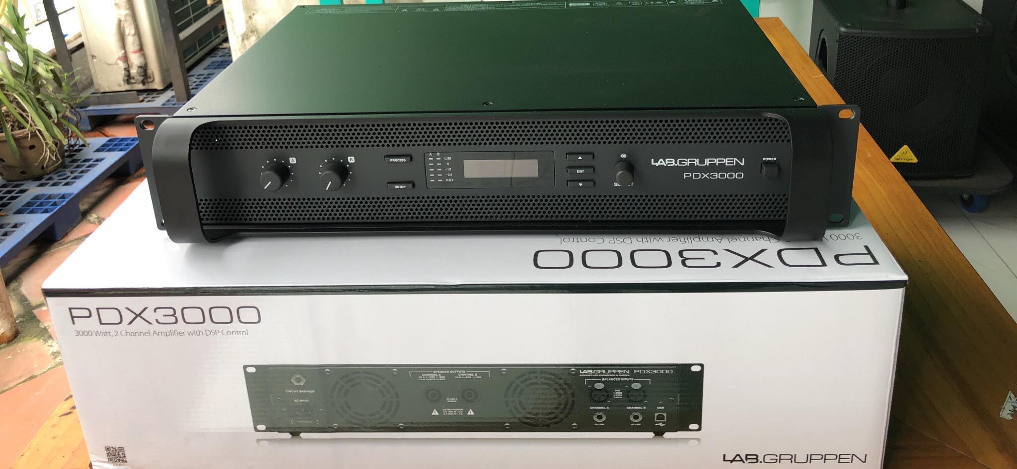 ĐẨY CÔNG SUẤT 2 KÊNH LAB Gruppen PDX3000