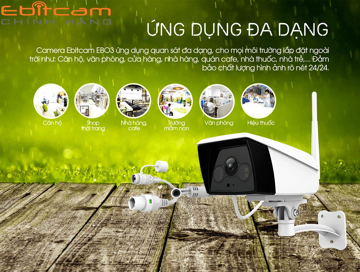 Camera IP Wifi Ebitcam EB03 - 2MP