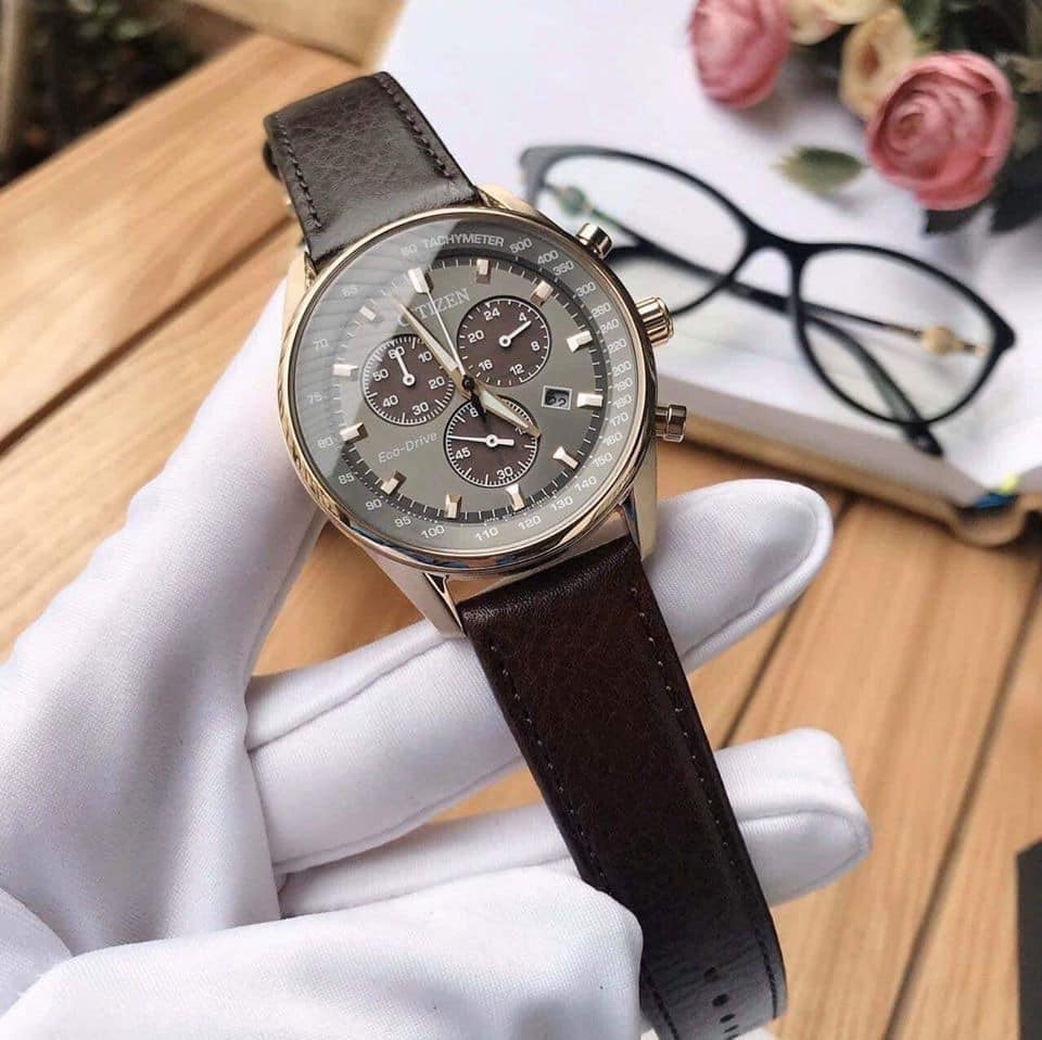 Đồng Hồ Nam Dây Da Citizen AT2393-17H