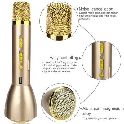 Micro karaoke kèm loa Bluetooth K088