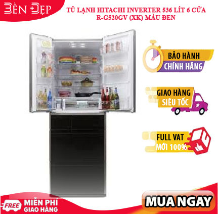 TỦ LẠNH HITACHI R-G520GV 536L
