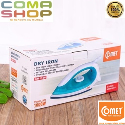 Bàn ủi/Bàn là khô COMET CM1126