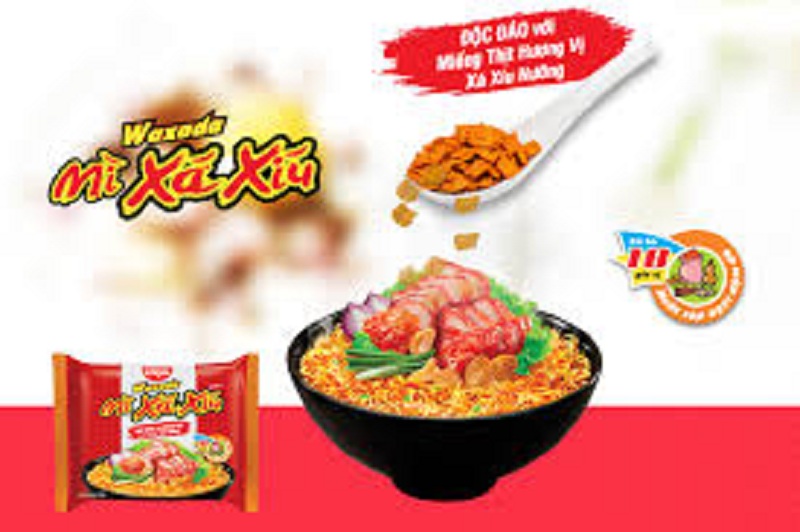 Mì Waxada Xá Xíu 65g thùng 30 gói