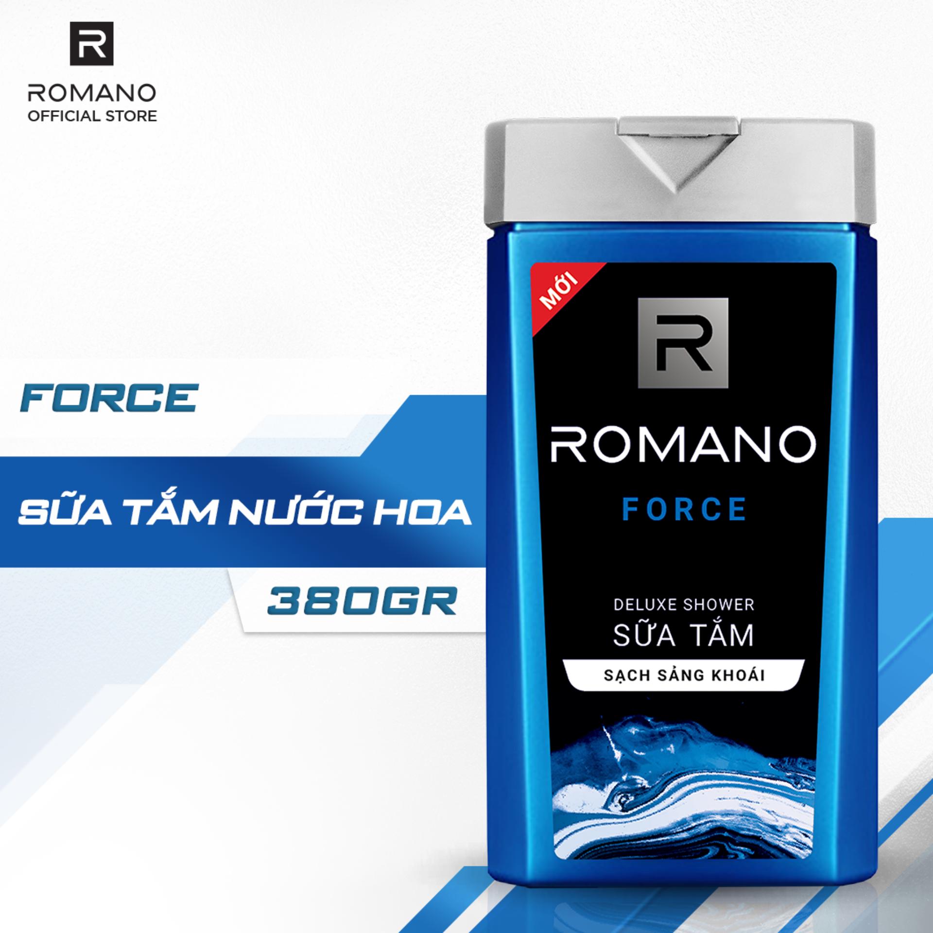 Sữa tắm Romano Force 380g