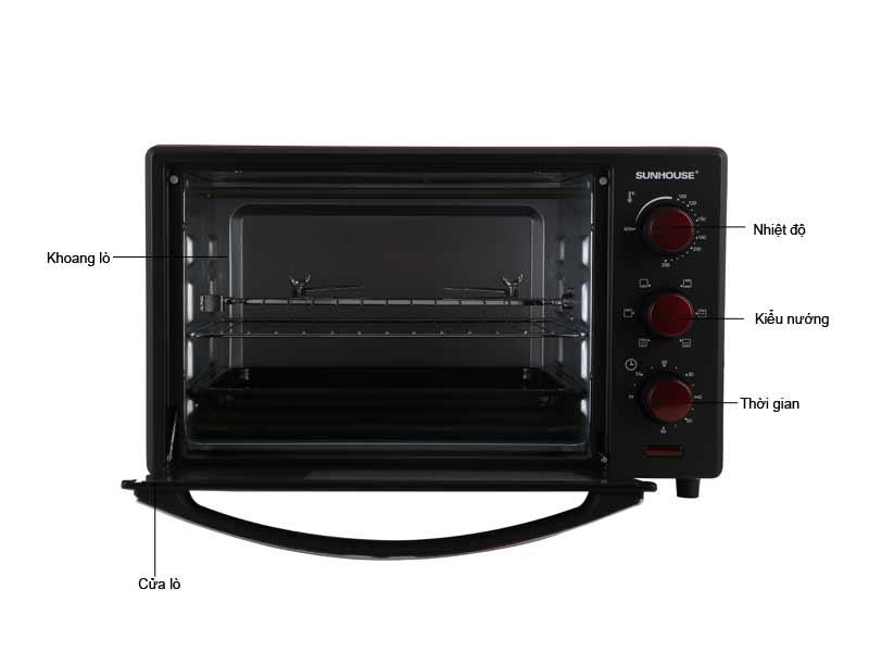 Lò nướng Sunhouse SHD4226 - 26L