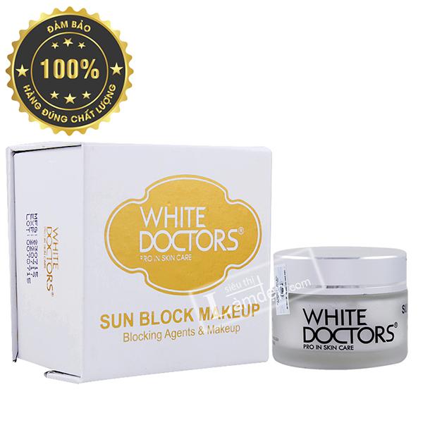 Kem chống nắng trang điểm White Doctors Sun Block Makeup - 40 ml