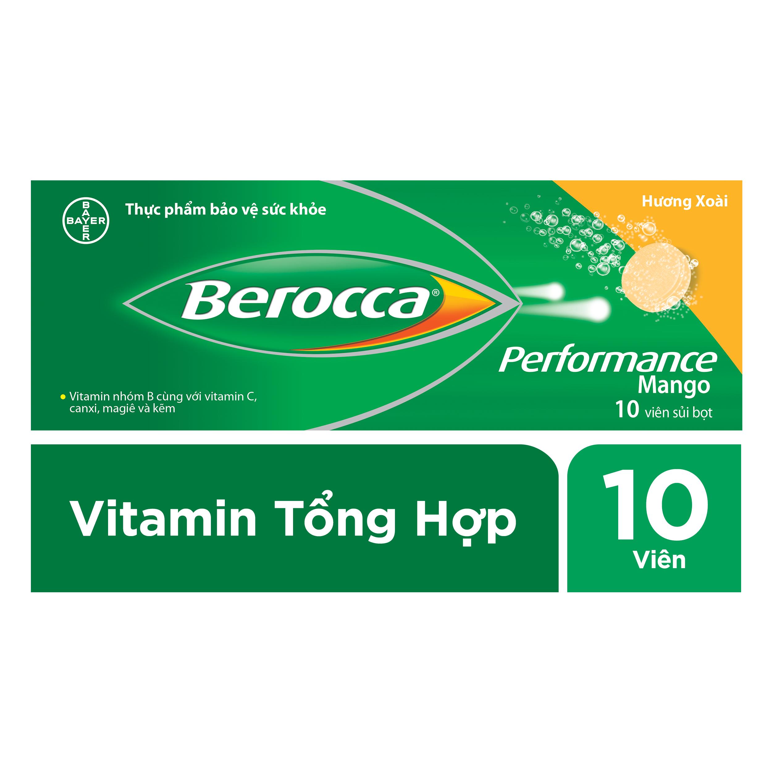 Viên uống bổ sung vitamin Berocca Performance