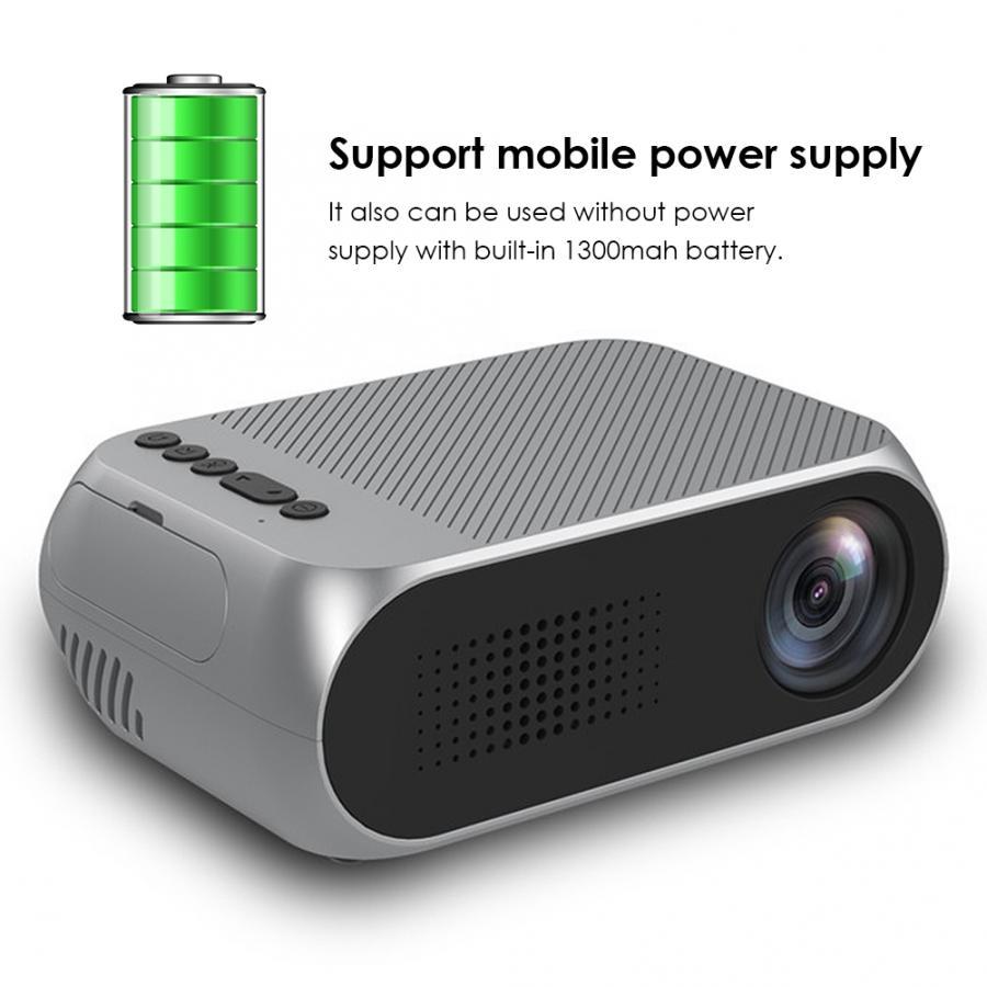 Máy chiếu mini YG320 led nhỏ gọn 1080p