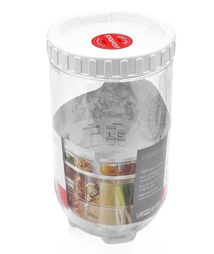 Hộp Bảo Quản Interlock Lock&Lock INL402W - 1.3 lít