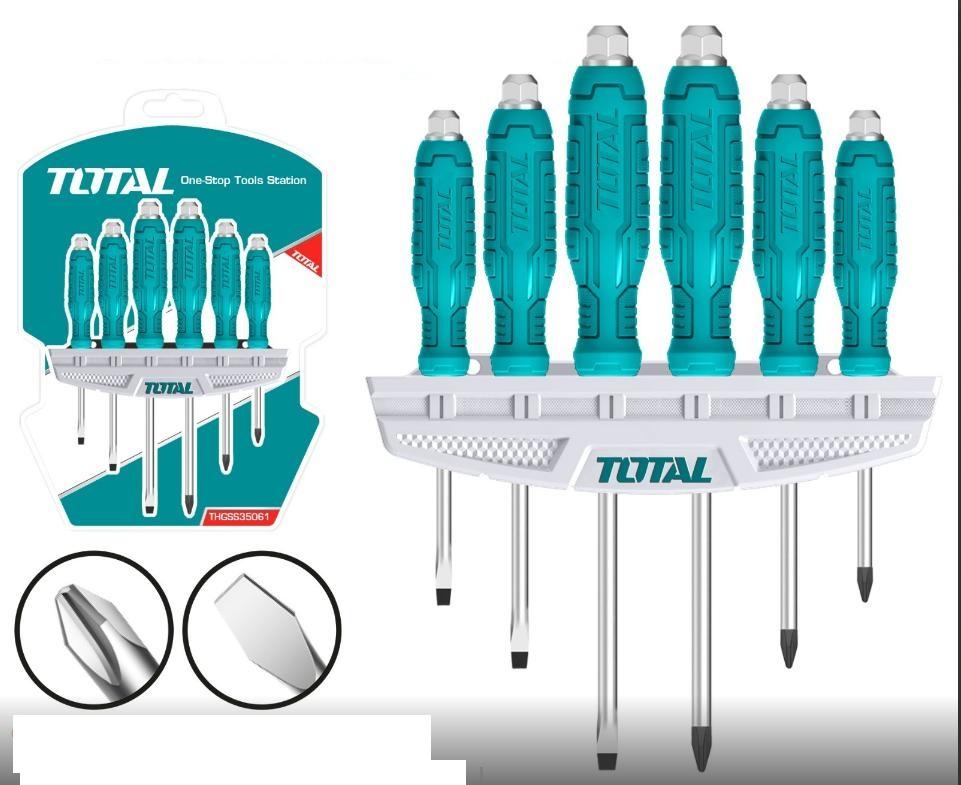 BỘ 6 TUA VÍT TOTAL THGSS35061