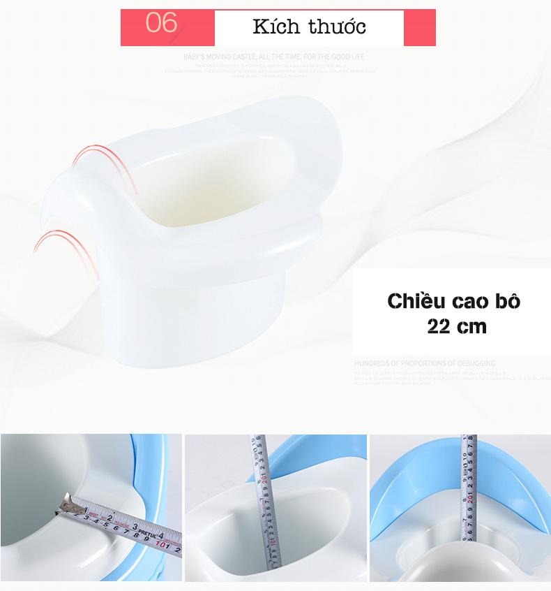 Bô vệ sinh có lưng tựa Chicco