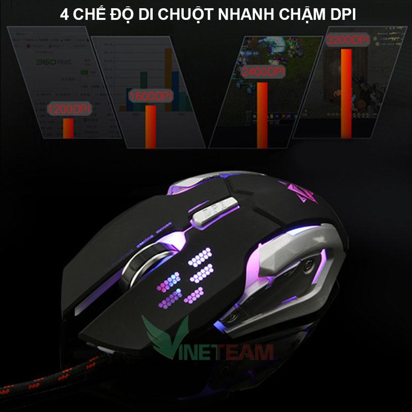 Bộ bàn phím chuột chuyên game K33 Led
