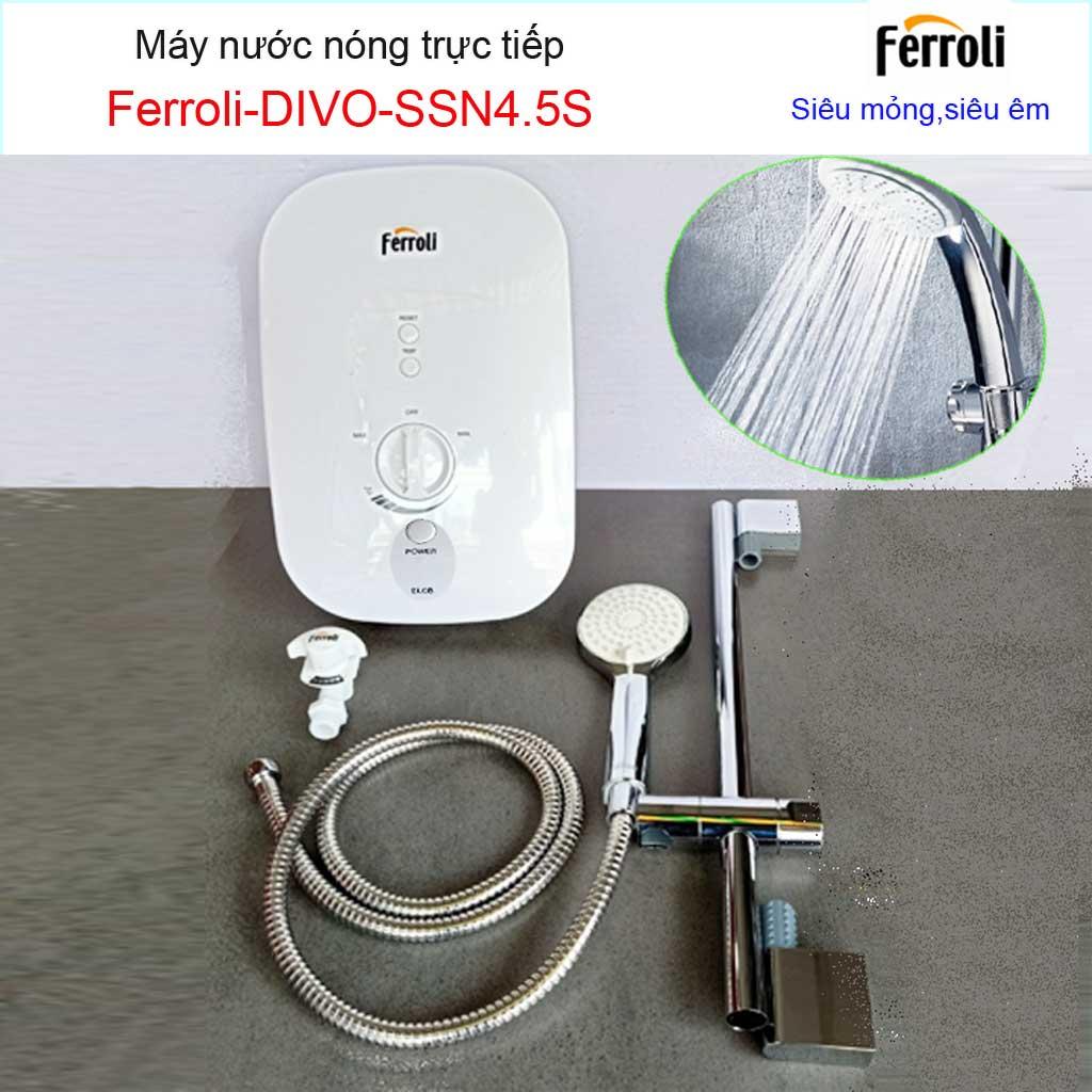Máy Nước Nóng Ferroli Divo SSN 4500W