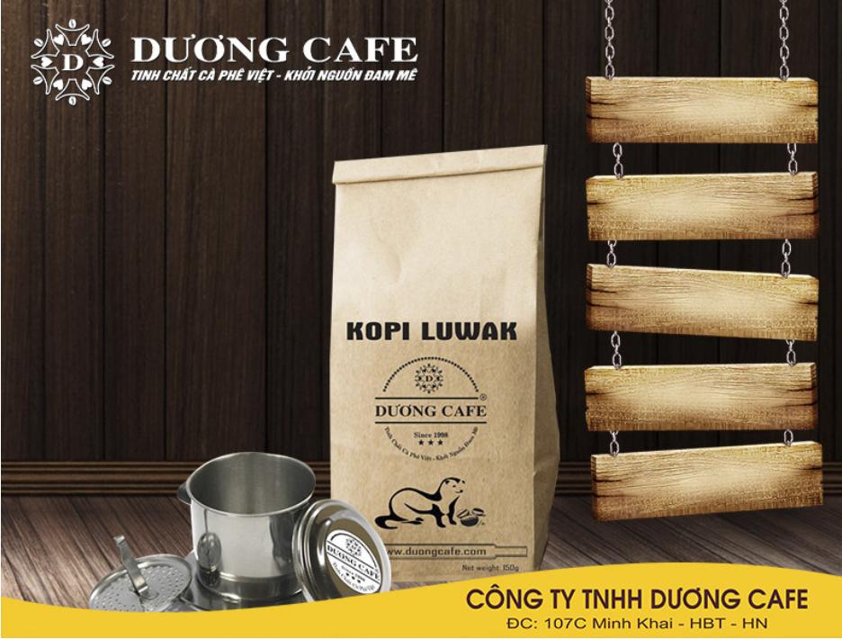 Cà phê Dương chồn Kopi Luwak