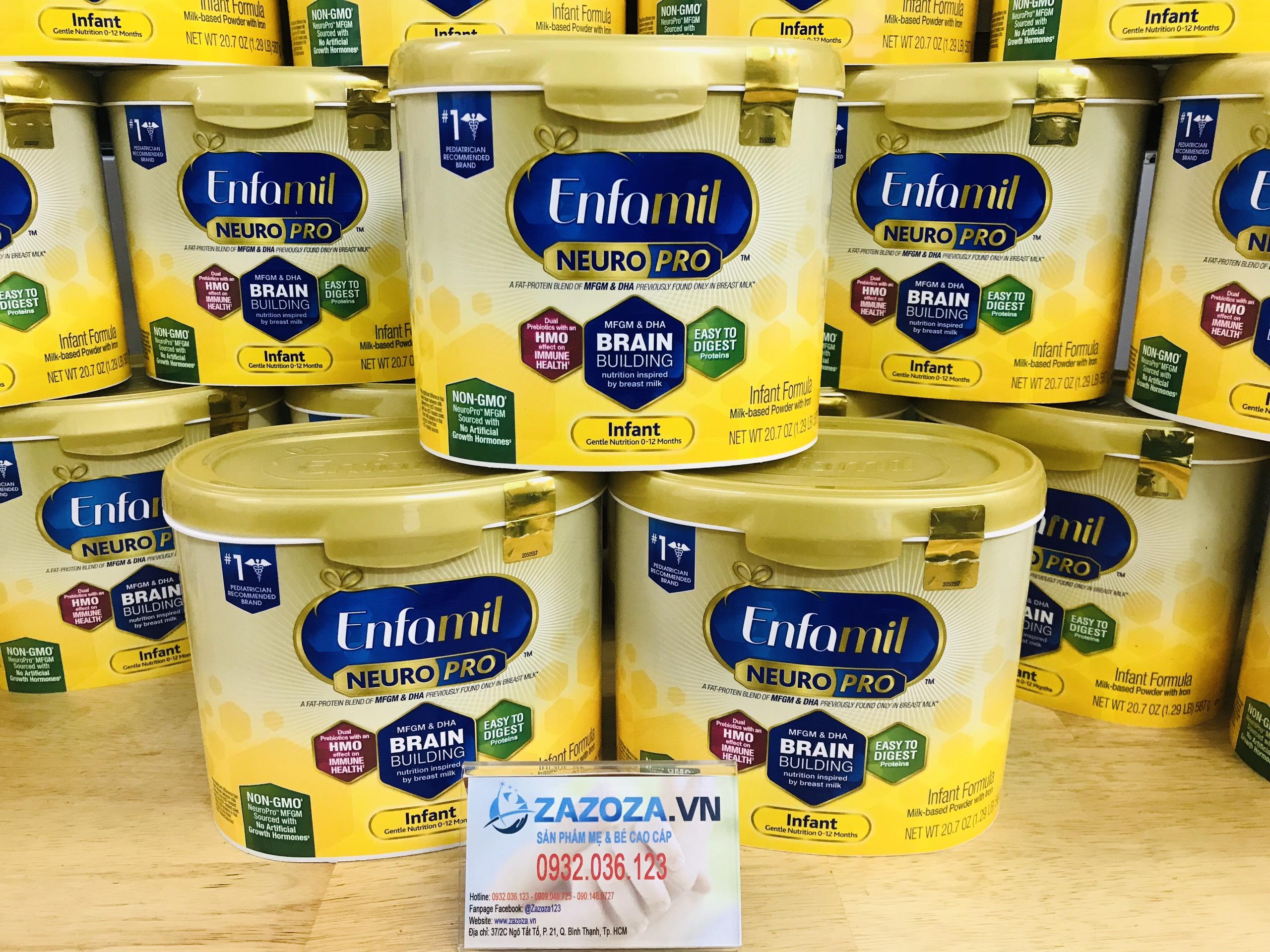 Sữa Enfamil Neuro Pro 587g (0-12 tháng)