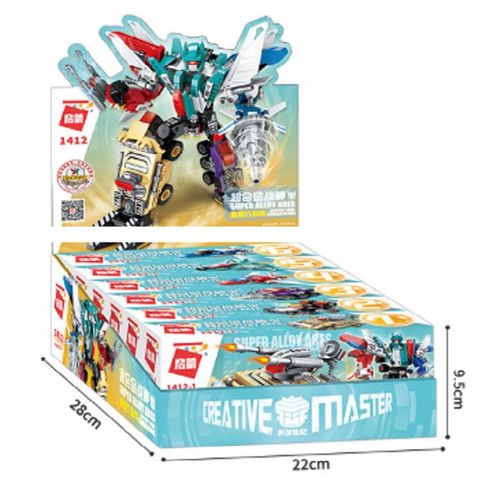 Xếp hình lắp ráp Enlighten 1412 Robot Biến Hình