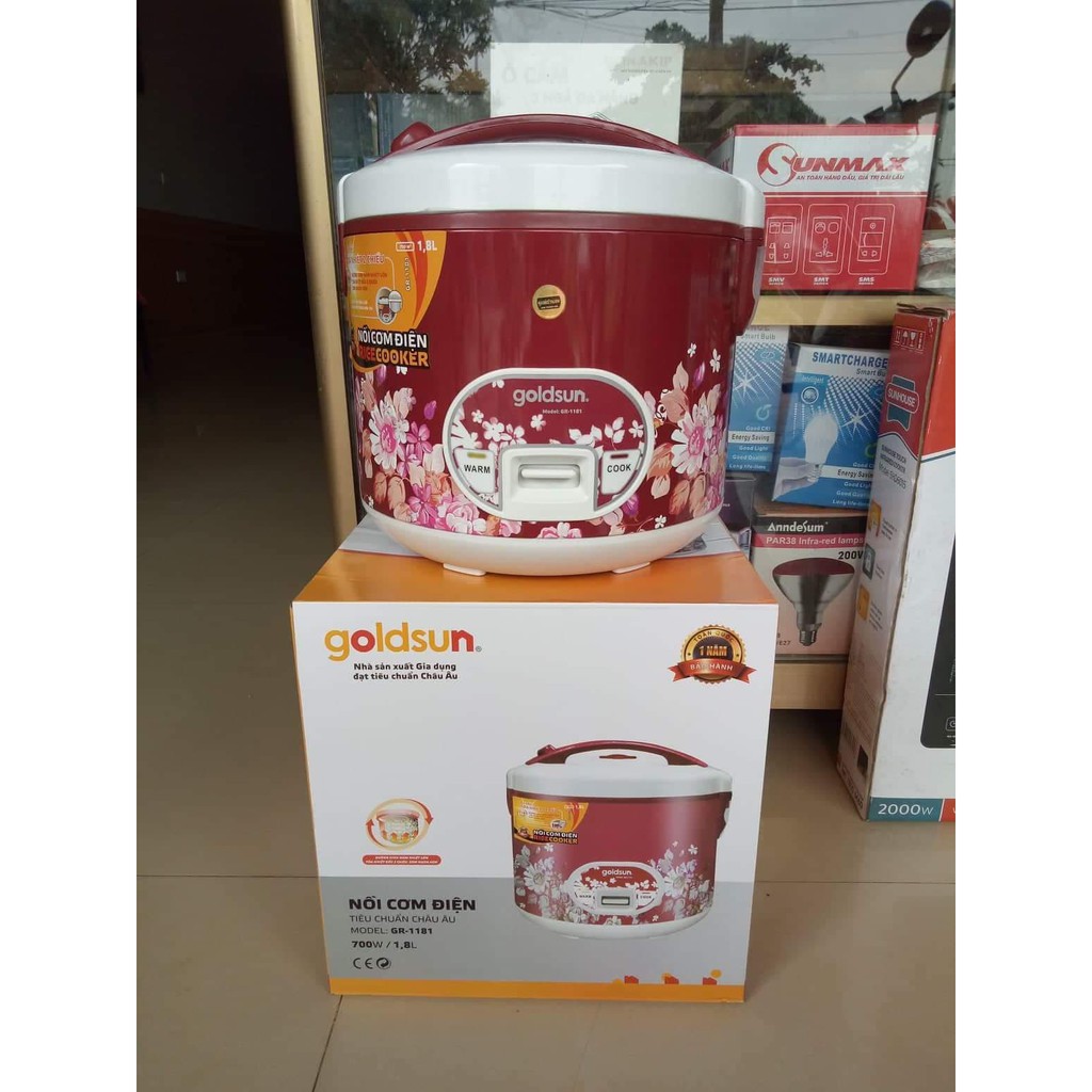 Nồi Cơm Điện Goldsun GR-1181 1.8L