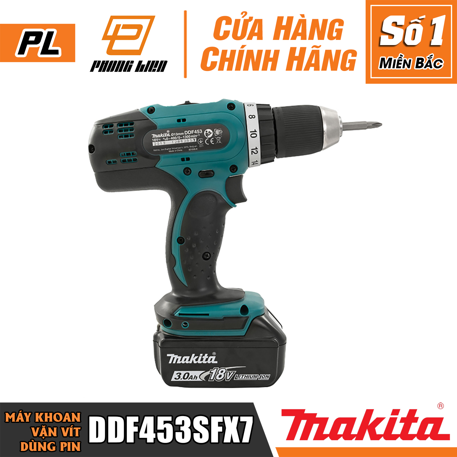 MÁY KHOAN VẶN VÍT MAKITA DDF453SFX7