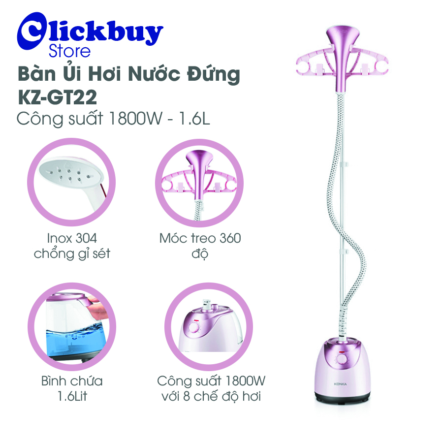 BÀN ỦI / BÀN LÀ KONKA KZ-GT22