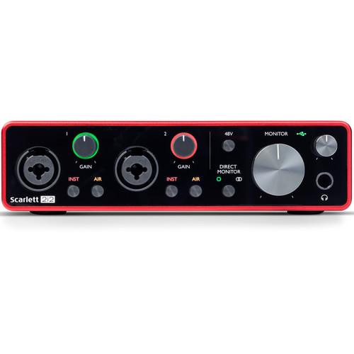 Card âm thanh Focusrite Scarlett 2i2